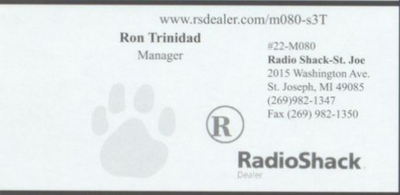 Radio Shack - St Joseph Store (newer photo)